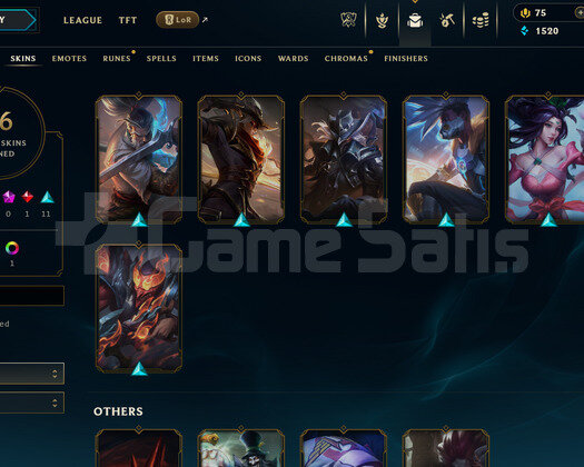 EUW Unranked | 16 Kostüm - 43 Hero | LoL Hesap