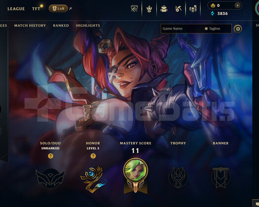 EUW Unranked | 3 Kostüm - 43 Hero | Dereceli Hazır