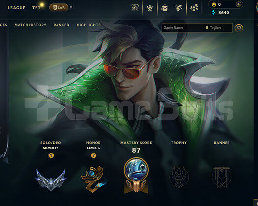 TR Silver 4 | 2 Kostüm - 24 Hero | LoL Hesap