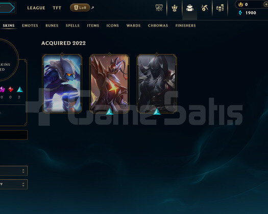 TR Unranked | 3 Kostüm - 23 Hero | LoL Hesap