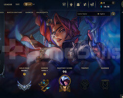 TR Silver 1 | 3 Kostüm - 18K Mö | LoL Hesap