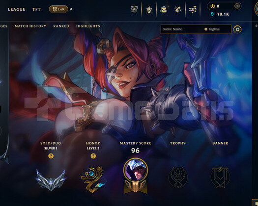 TR Silver 1 | 3 Kostüm - 18K Mö | LoL Hesap