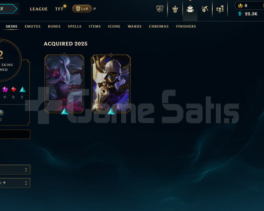 TR Silver 1 | 2 Kostüm - 22K Mö | LoL Hesap