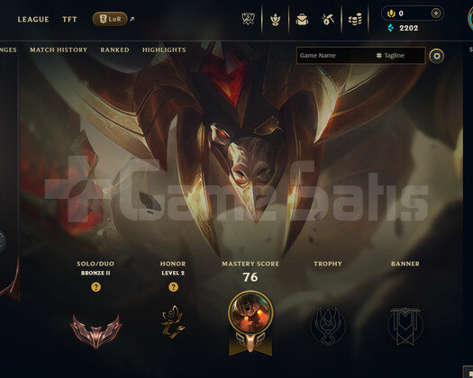 TR Bronz 2 | 2 Kostüm - 50 Hero | LoL Hesap