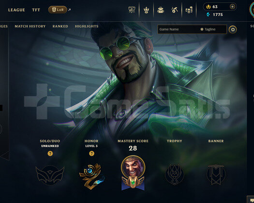 EUW Unranked | 6 Kostüm - 29 Hero | Dereceli Hazır