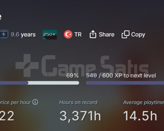 Satılık ilk sahibinden Steam hesabı