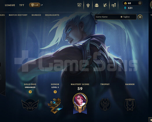EUW Unranked | 13 Kostüm - 49 Hero | LoL Hesap