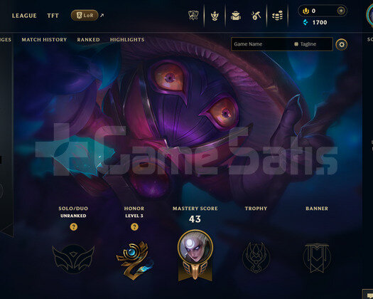 EUW Unranked | 6 Kostüm - 44 Hero | Dereceli Hazır