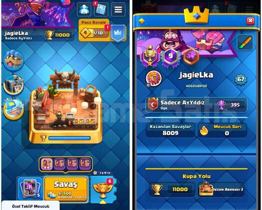 67 LEVELCR |  11.000 KUPA | UYGUN FİYATLI