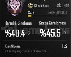 9 SV İSİM AKTİF KLAN SERİ TESLİMAT NOKTASI