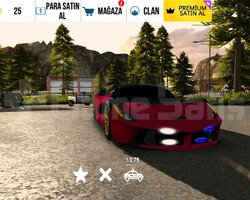 CAR PARKİNG 700TLİK FERRARİLİ VE 124 TANE ARABALI