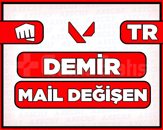 TR - DEMİR - MAİL DEĞİŞEN / GARANTİ +9750 SATIŞ