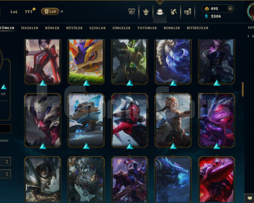 TR / 535 LEVEL / 122 SKİN / FUL HERO +MAİL