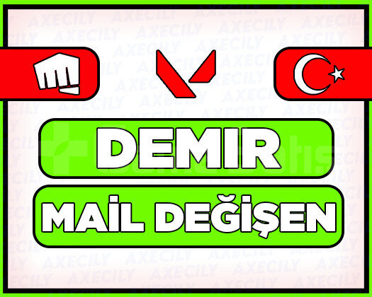 TR - DEMİR - MAİL DEĞİŞEN - ULTRA DÜŞÜK MMR!