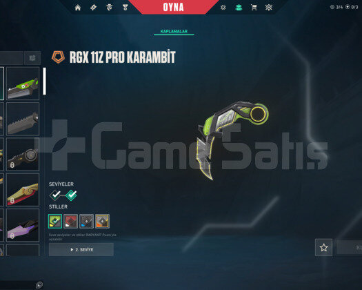 TR | RGX KARAMBİT/CHAMPIONS 24-25/KURONAMİ HESAP
