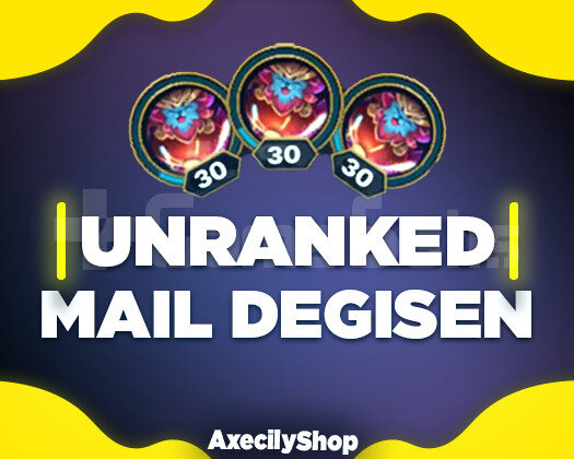 30 LEVEL + UNRANKED + MAİL DEĞİŞEN | +9750 SATIŞ
