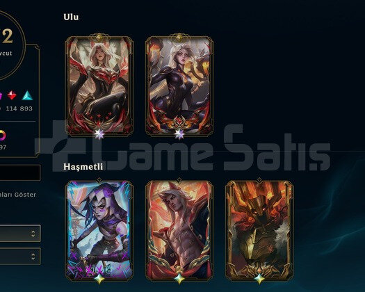 Full lol hesap