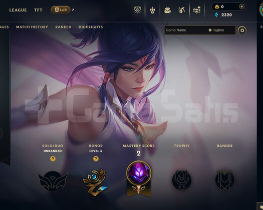 EUW Unranked | 1 Kostüm - 21 Hero | LoL Hesap