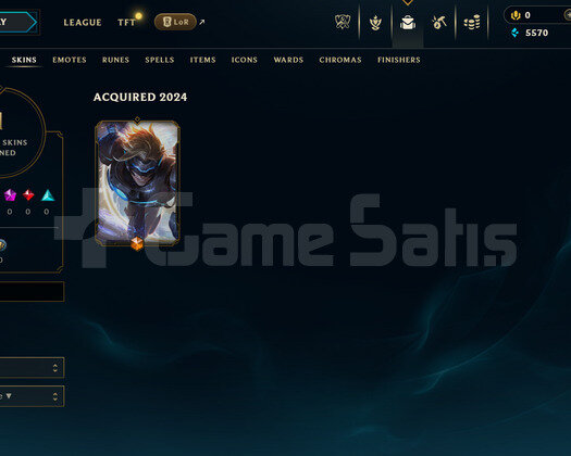 EUW Unranked | 1 Kostüm - 24 Hero | LoL Hesap