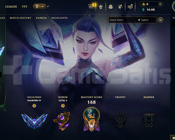 TR Elmas 4 | 11 Kostüm - 77 Hero | LoL Hesap