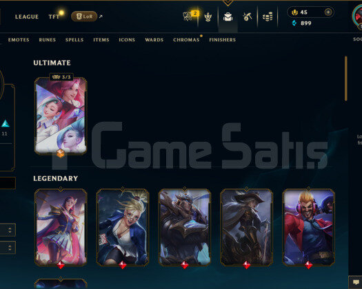 EUW | 46 SKİN | ZÜMRÜT 3 | 81 WİNRATE !