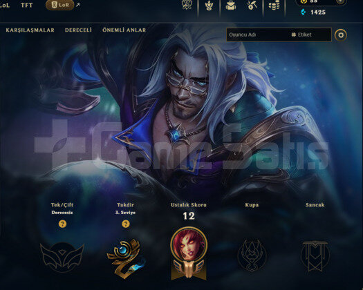 GEÇEN SEZON ZÜMRÜT / DERECELİ HAZIR / UNRANKED