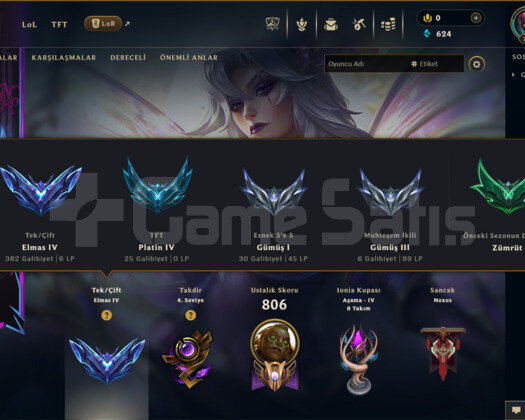 EUW | 323 KOSTÜM 770 LVL DIAMOND DOLU MAİL HESAP