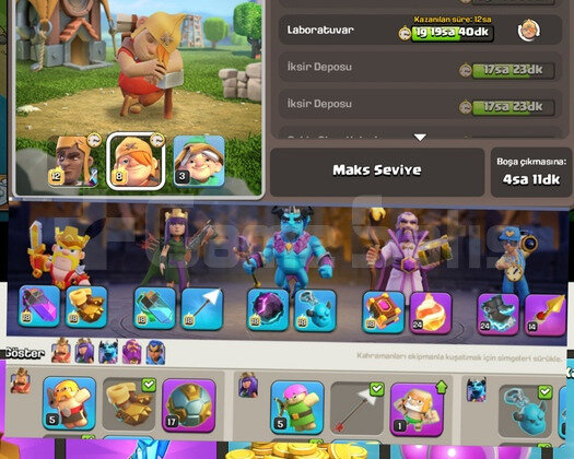 TH 16 ÇIRAK MAX 4450 TAŞLI EFSANE HESAP