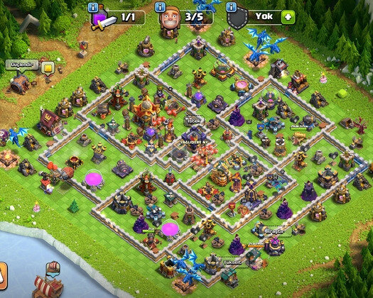 Uyguna clash of clans hesabı