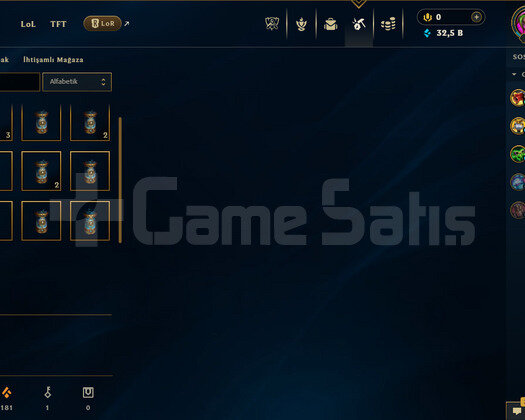 30 LVL BOL KOSTÜMLÜ UNRANKED HESAP HANDMADE!