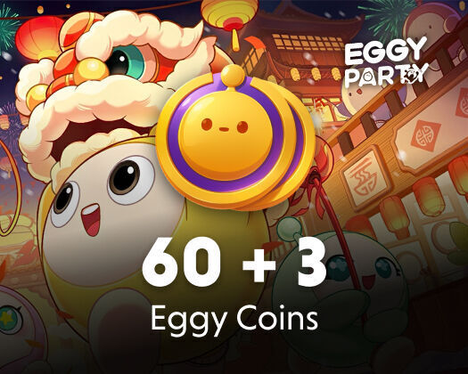 Eggy Party 60+3 Eggy Coins