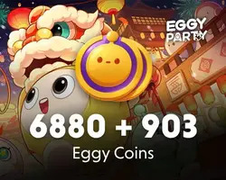 Eggy Party 6880+903 Eggy Coins