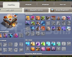 Uyguna belediye 11 Max  clash of clans hesabi
