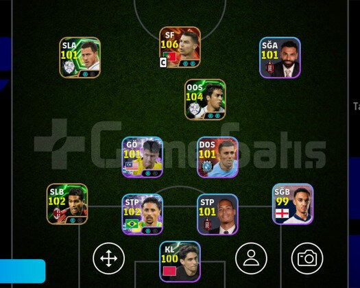 107 bigtime ronaldo 104 raul 1.32k coinaciklamabak