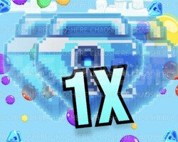 1x BLUE GEMS LOCK