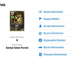 108 Pele efso hesap