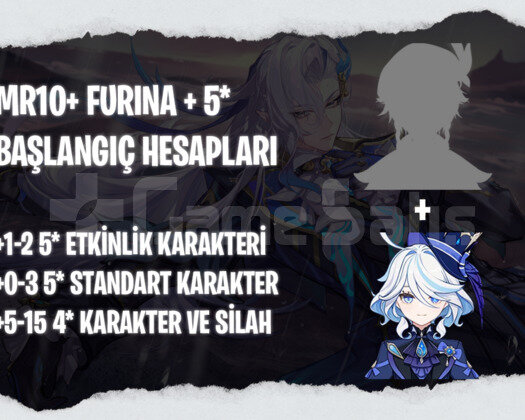 EU | MR10+ Furina + 5* - Başlangıç Hesapları