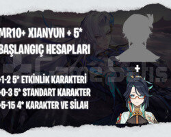 EU | MR10+ Xianyun + 5* - Başlangıç Hesapları