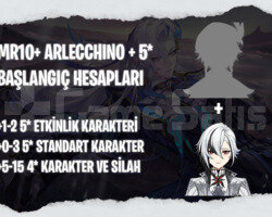 EU | MR10+ Arlecchino + 5* - Başlangıç Hesapları