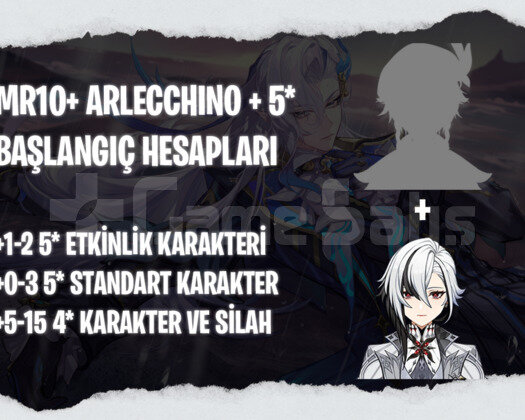 EU | MR10+ Arlecchino + 5* - Başlangıç Hesapları