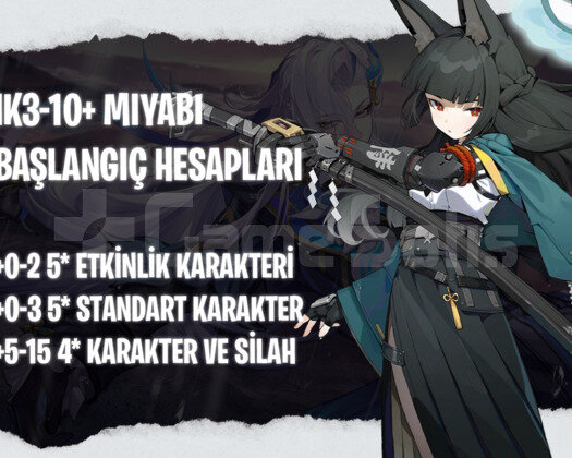 EU | IK3+ Miyabi - Başlangıç Hesapları