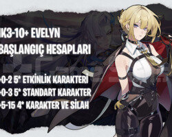 EU | IK3+ Evelyn - Başlangıç Hesapları