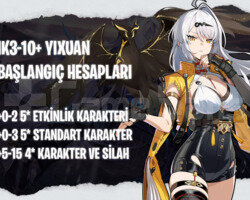 EU | IK3+ Yixuan - Başlangıç Hesapları
