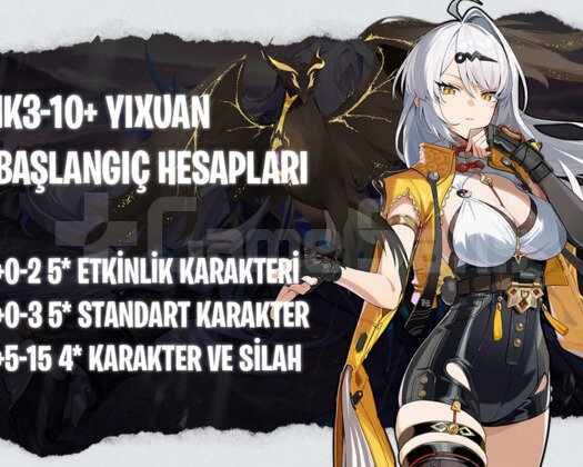 EU | IK3+ Yixuan - Başlangıç Hesapları