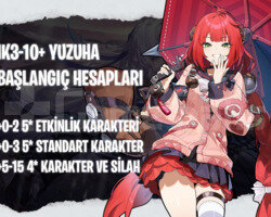 EU | IK3+ Yuzuha  - Başlangıç Hesapları