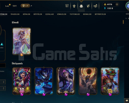 TR | 383 KOSTÜM 152K+ ÖZ 672 LVL EFSANE MAİL HESAP