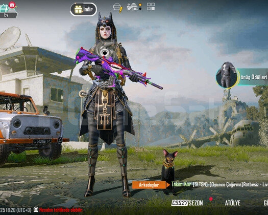 Maskara lı xsuitli pubg hesabı