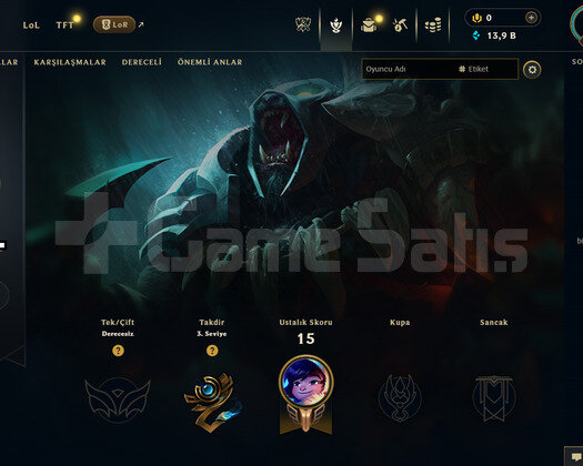 EUW Unranked | 6 Kostüm - 35 Hero | LoL