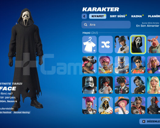 ESKİ HESAP SEZON 6 BATTLE PASS 241 SKIN