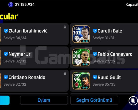 3245 GÜÇ FULL 107 VE 110 LUK OYUNCULAR TEMİZ BAĞLA